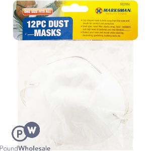 Marksman Dust Masks 12pc