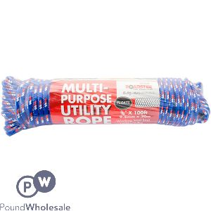 Roadster 63kg Multi-purpose Utility Rope 9.5mm X 30m