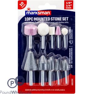 Marksman Mounted Stone Set 10pc
