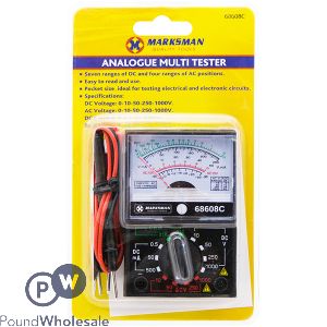 MARKSMAN ANALOGUE MULTIMETER TESTER