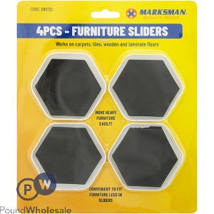 Marksman Furniture Sliders 4pc