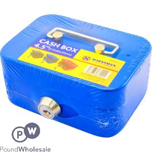 Marksman Cash Box 4.5&quot; Assorted Colours