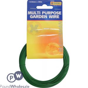 MARKSMAN MULTI-PURPOSE GARDEN WIRE 0.9MM X 30M