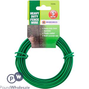 MARKSMAN MULTI PURPOSE GARDEN WIRE 3MM X 5M