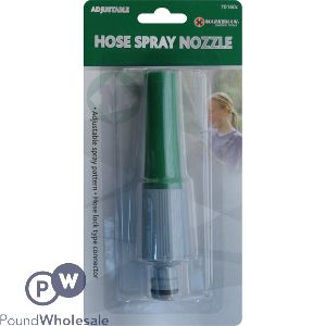 MARKSMAN ADJUSTABLE HOSE SPRAY NOZZLE