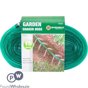 Marksman Garden 1/2" Soaker Hose 15m