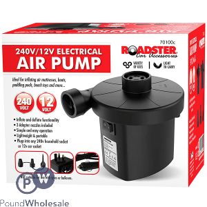 ROADSTER 240V/12V ELECTRICAL AIR PUMP