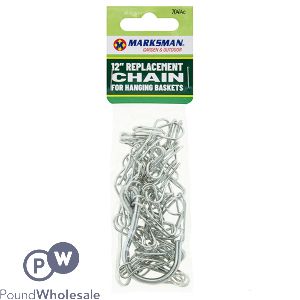 MARKSMAN HANGING BASKET REPLACEMENT CHAIN 12&quot;