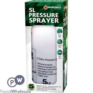 MARKSMAN 5 LITRE PRESSURE SPRAYER