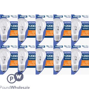 Status 70w=100w Halogen Gls Bulb Es