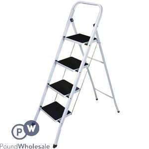 Marksman 4 Step Rubber Carpet Non-slip Ladder