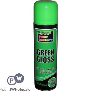 Paint Factory Household Green Gloss 250ml