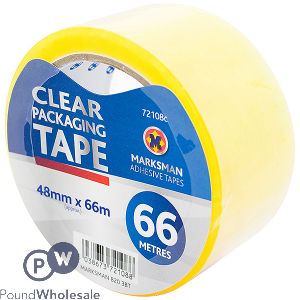 Marksman Clear Packing Tape 48mm X 66m