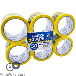 MARKSMAN CAUTION TAPE 48MM X 50M