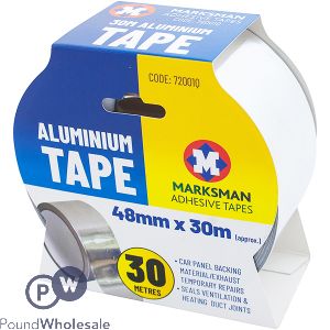 Marksman Aluminium Tape 48mm X 30m