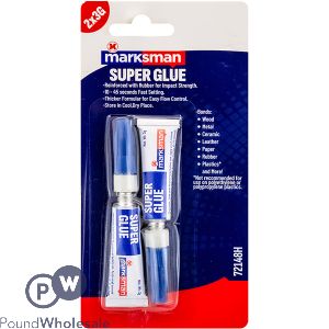 Marksman Super Glue Tube 3g 2 Pack