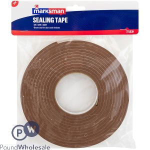 Marksman Draught Excluder Sealing Tape 5m X 5mm X 10mm