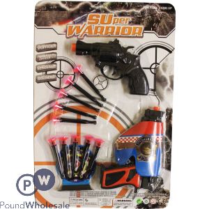 Super Warrior Police Gun Set