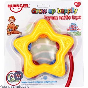 Huanger Star Shaped Baby Rattle