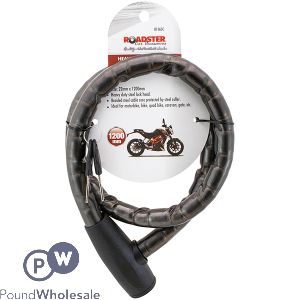 Roadster Heavy Duty Bicycle Lock 22mm X 120cm