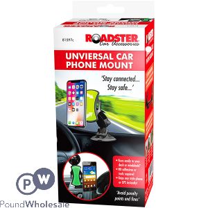 ROADSTER UNIVERSAL CAR PHONE MOUNT