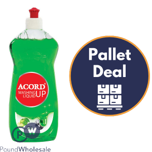 Acord Apple Washing Up Liquid 500ml Pallet Deal