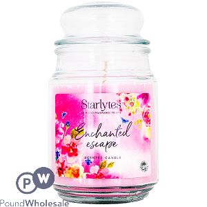 Starlytes Enchanted Escape Scented Jar Candle 18oz