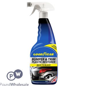 Goodyear Back-to-black Bumper & Trim Plastic Restorer 750ml