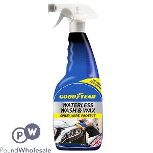 GOODYEAR WATERLESS WASH &amp; WAX 750ML