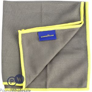 Goodyear Microfibre Window Cloth Large 40cm X 40cm