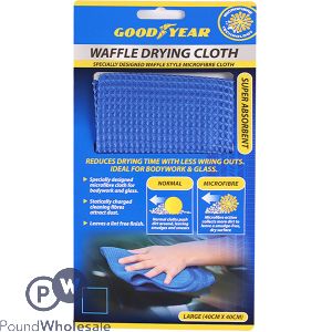 Goodyear Waffle Drying Cloth Large 40cm X 40cm