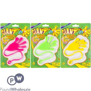 Giant Grabber Hand Toy Assorted Colours