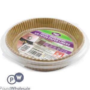 Pps 20cm Round Paper Air Fryer Liners 24 Pack