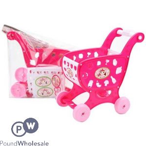 Supermarket Shopping Cart Trolley Toy