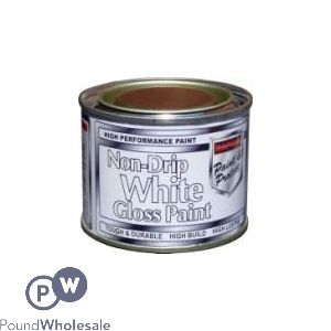 Rapide Non-drip White Gloss Paint 170ml