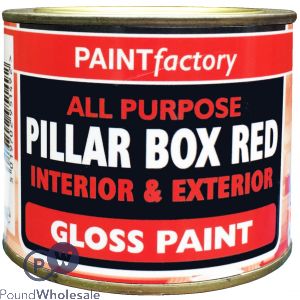 Paint Factory All Purpose Pillar Box Red 170ml