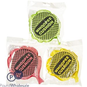 Whoopee Cushion 15cm Assorted Colours