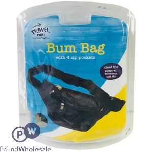 Bum Bag With 4 Zip Pockets