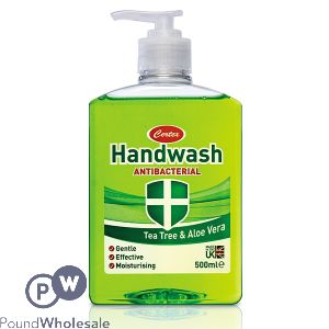 Certex Tea Tree & Aloe Vera Antibacterial Handwash 500ml