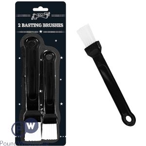 BBQ BASTING BRUSHES 2 PACK