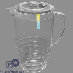 Bello Elegant Swirl Pitcher With Lid 2l