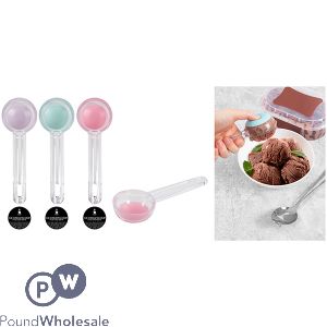 Living Colour Push & Serve Ice Cream Scoop Assorted Colours