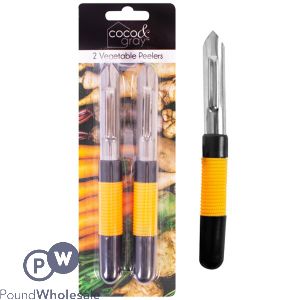 COCO &amp; GRAY VEGETABLE PEELER 2 PACK