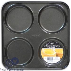 NON-STICK YORKSHIRE PUDDING-TRAY 4 CUP