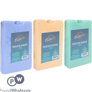 Bello Freezer Blocks 2 Pack Assorted Colours