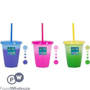 Bello Colour-changing Tumbler 450ml Assorted Colours