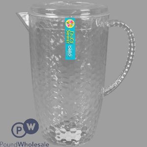 Bello Plastic Dimple Lidded Pitcher 2l