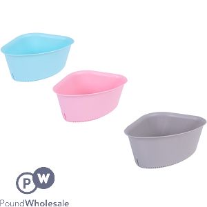Triangular Sink Caddy 1.9l Assorted Colours 16cm X 22.5cm X 11.5cm