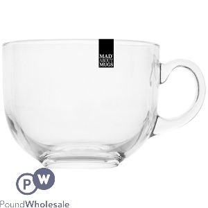 Mad About Mugs Glass Mug 15oz