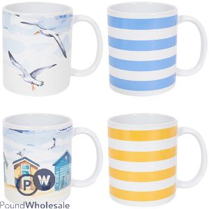 Mad About Mugs Stoneware Seaside Mug 11oz Assorted